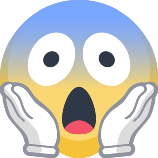 screaming face